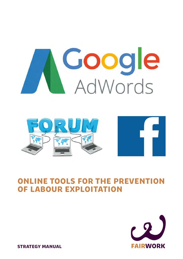 thumbnail of FairWork Manual – Online tools for prevention of labour exploitation (2018)